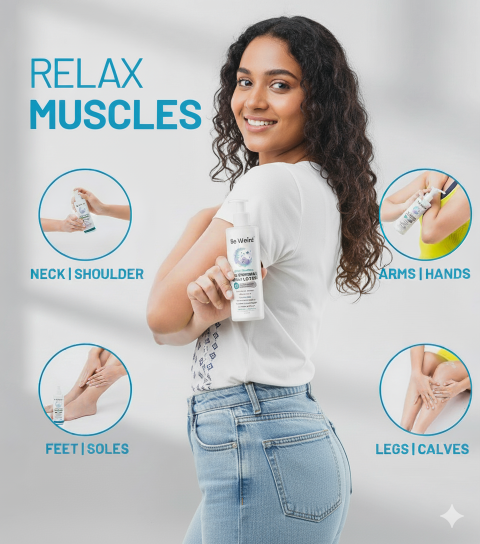 Be Weird Sleep Elements Magnesium Body Lotion