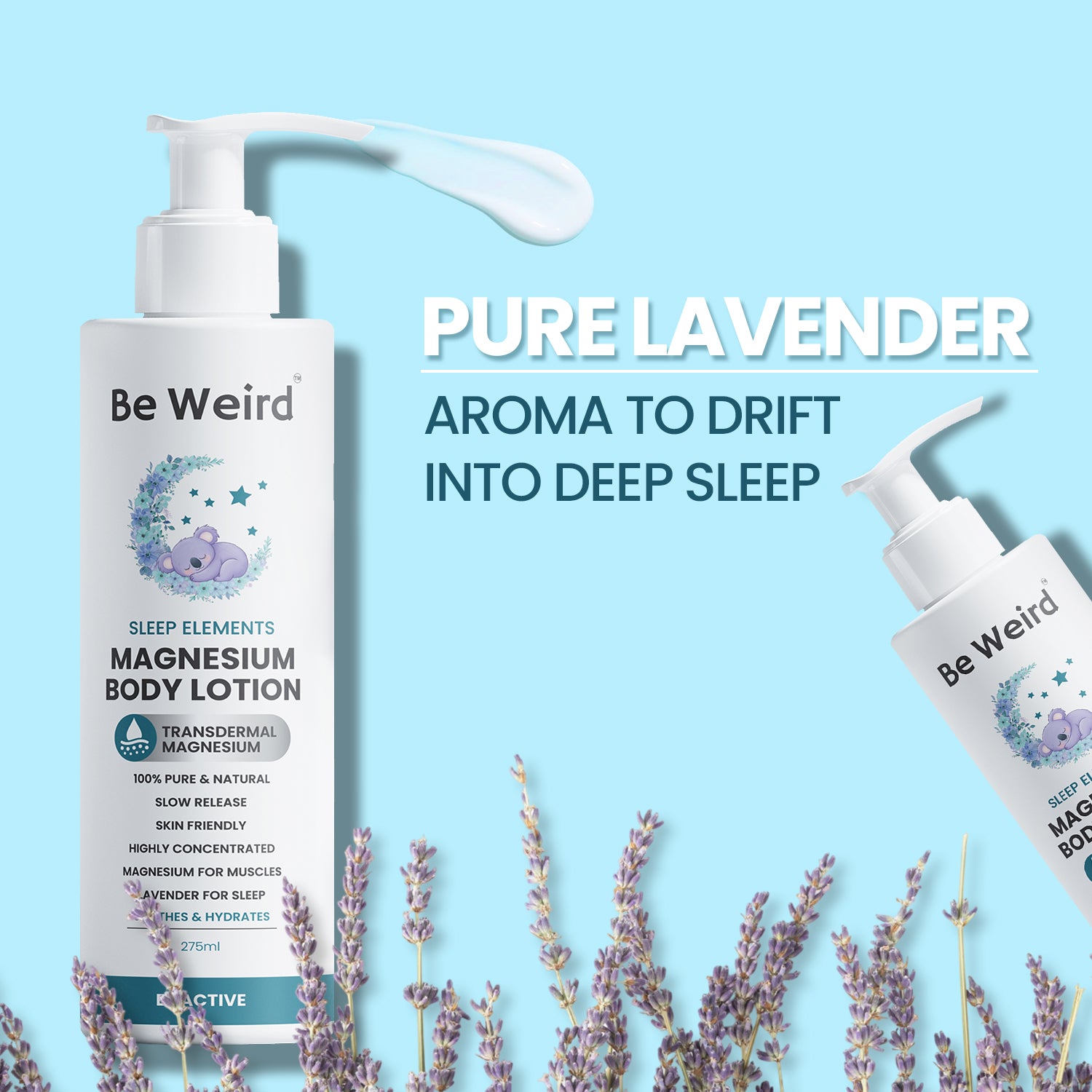 Be Weird Sleep Elements Magnesium Body Lotion