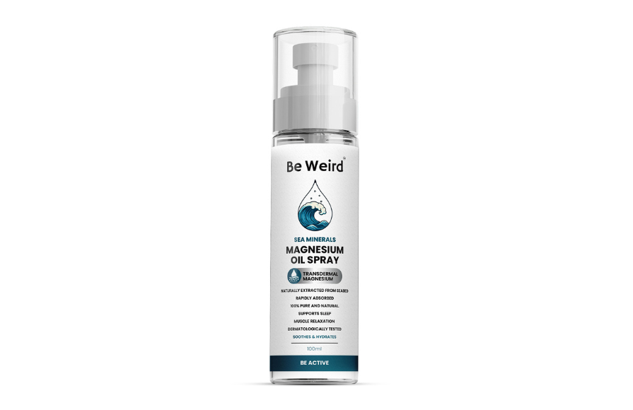 Be Weird Magnesium Oil Spray: Clinically Tested, Educational & Results-Driven Wellness Support