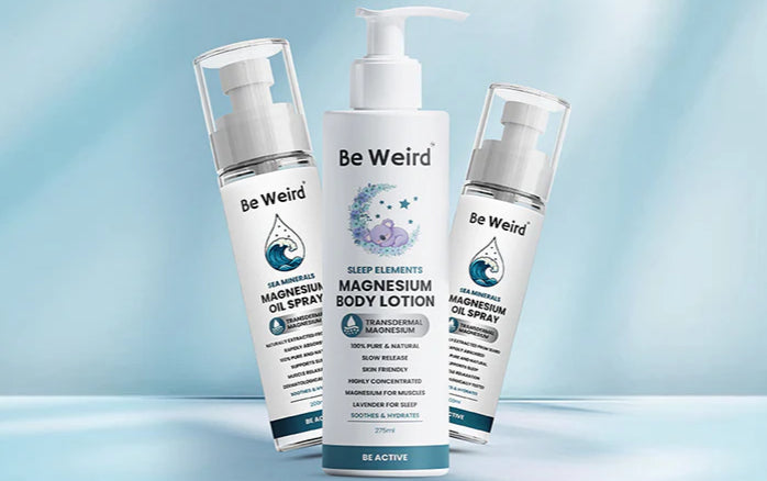 Be Weird Launches Magnesium Body Lotion &amp; Magnesium Oil Spray: Pure, Transparent Wellness for Better Sleep &amp; Muscle Relief