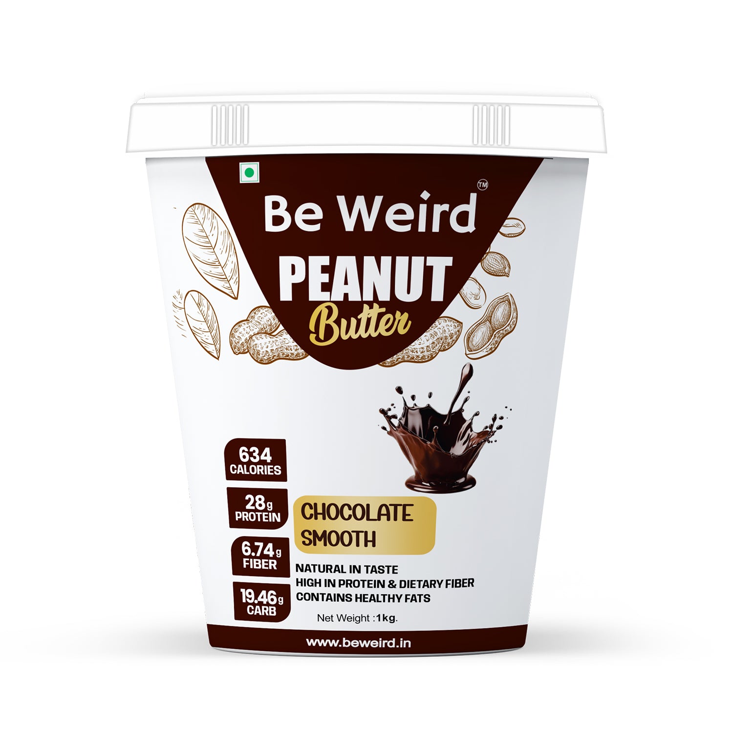 Be Weird Peanut Butter Chocolate