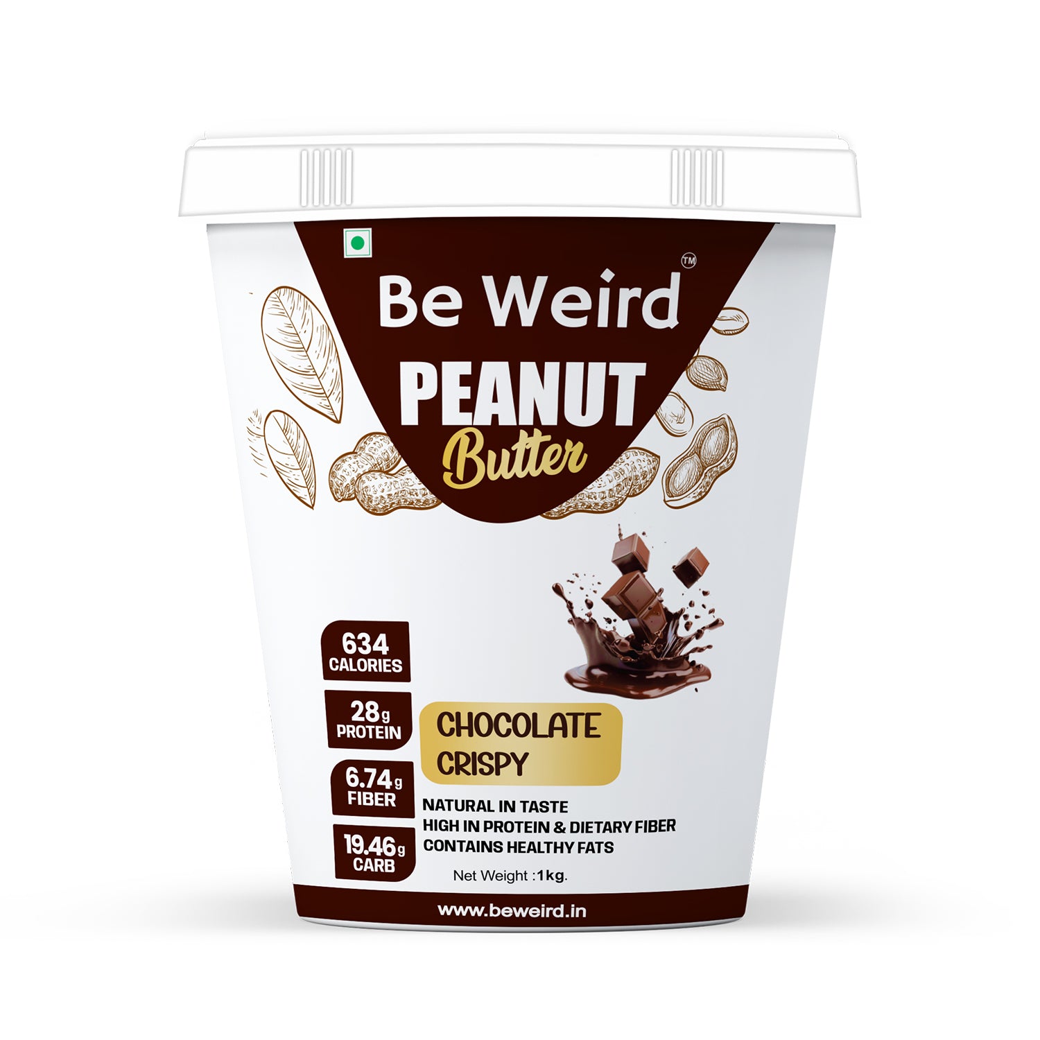 Be Weird Peanut Butter Chocolate