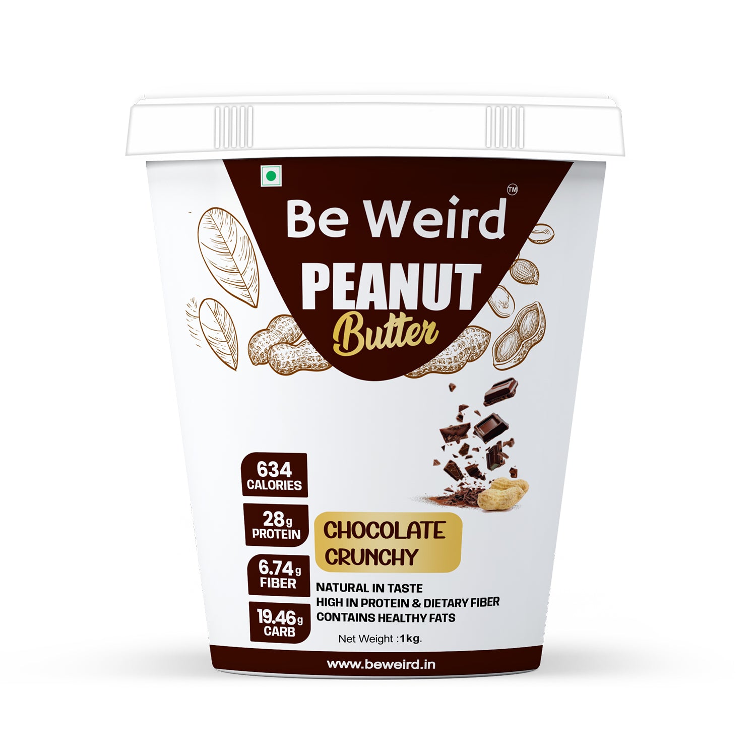Be Weird Peanut Butter Chocolate