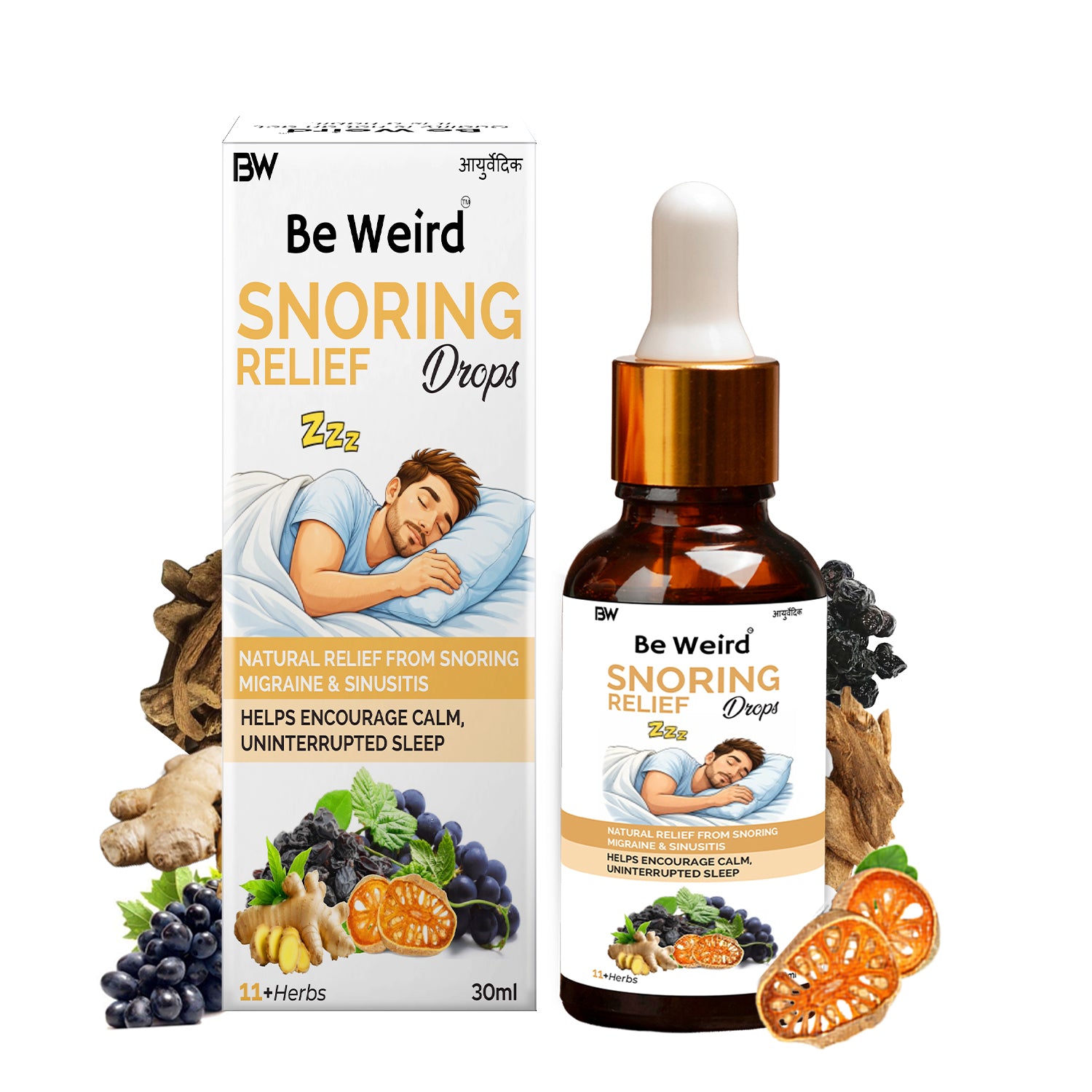 Be Weird Snoring Relief Drops