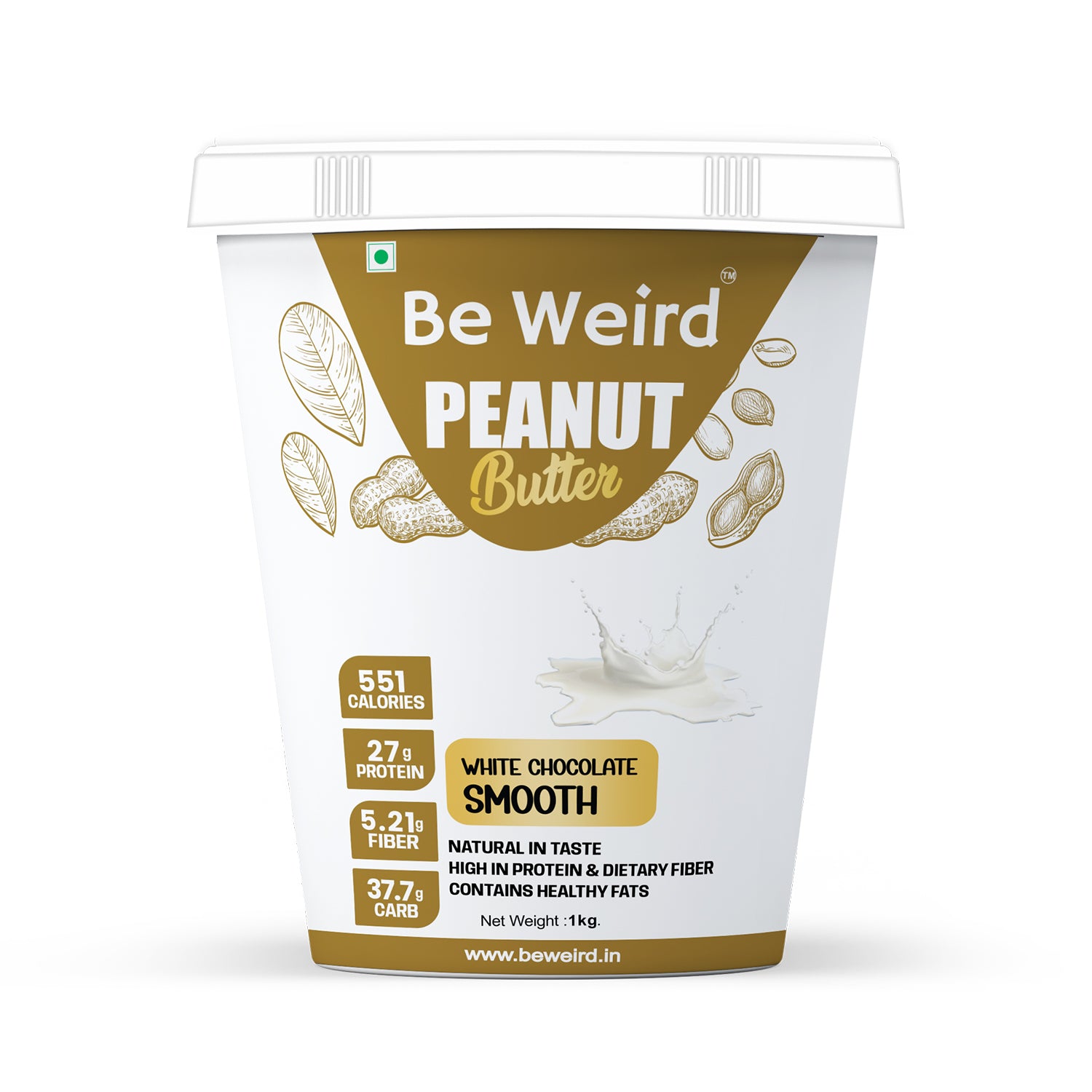 Be Weird Peanut Butter White Chocolate