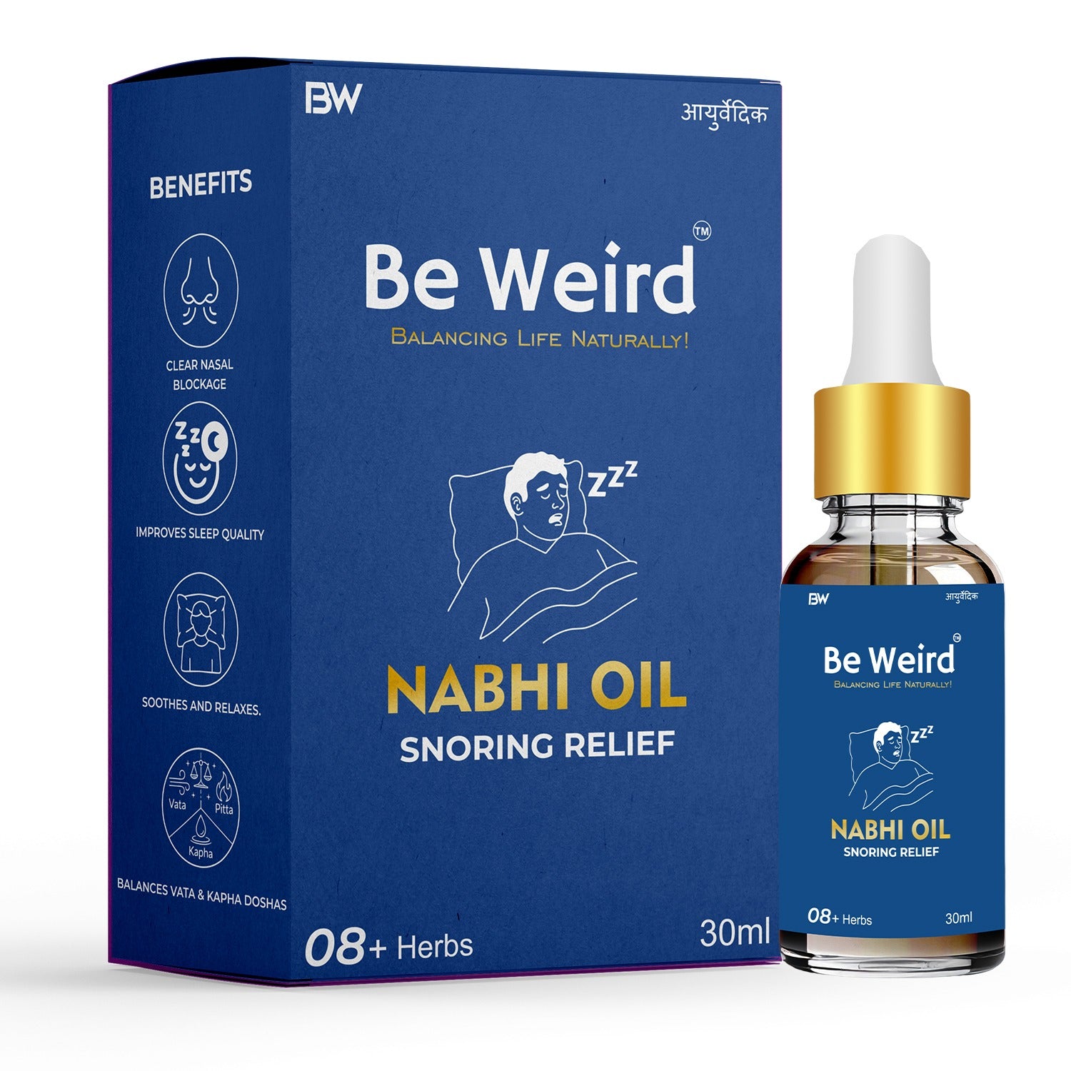 Be Weird Snoring Relief Nabhi Oil