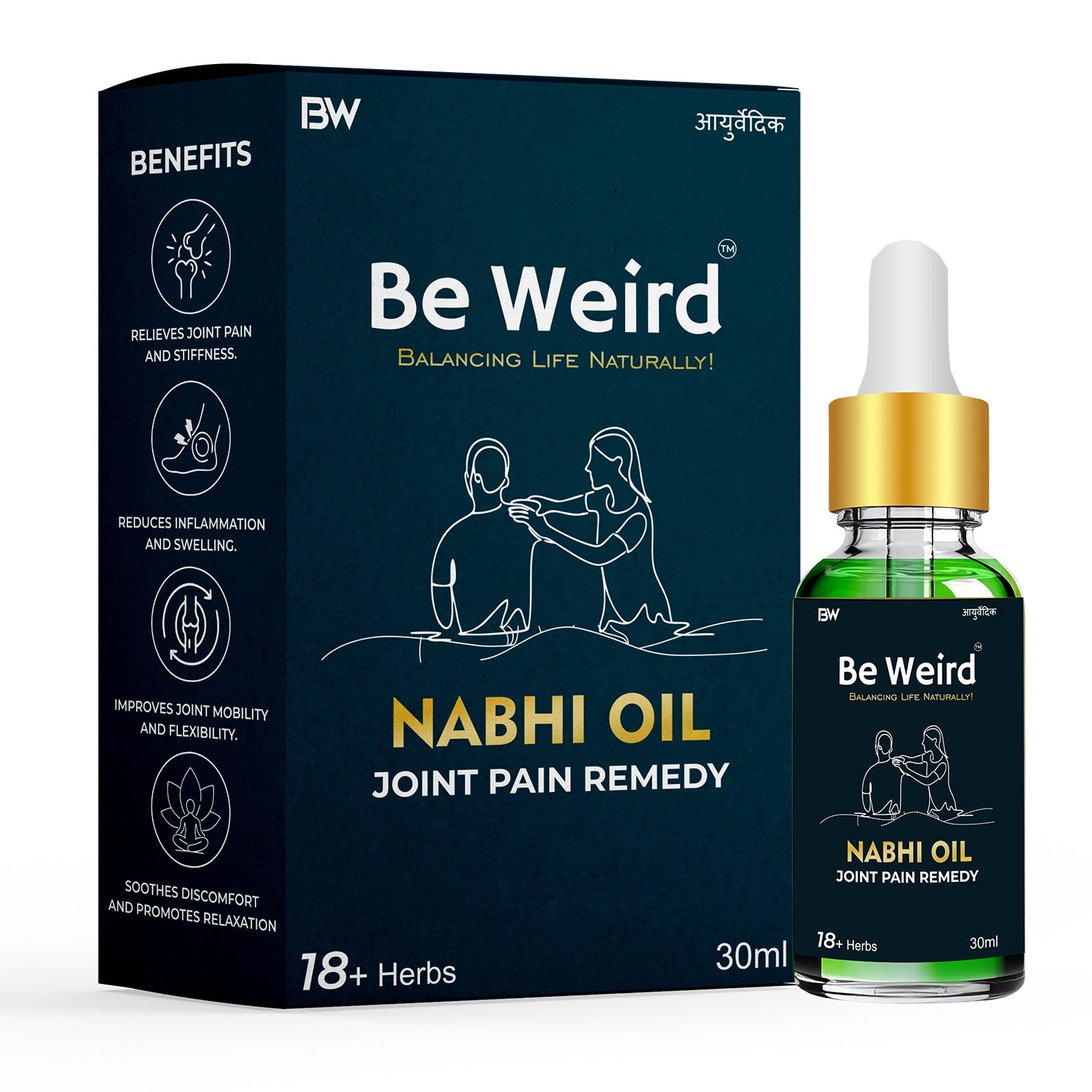 Be Weird Joint Pain Remedy Nabhi Oil
