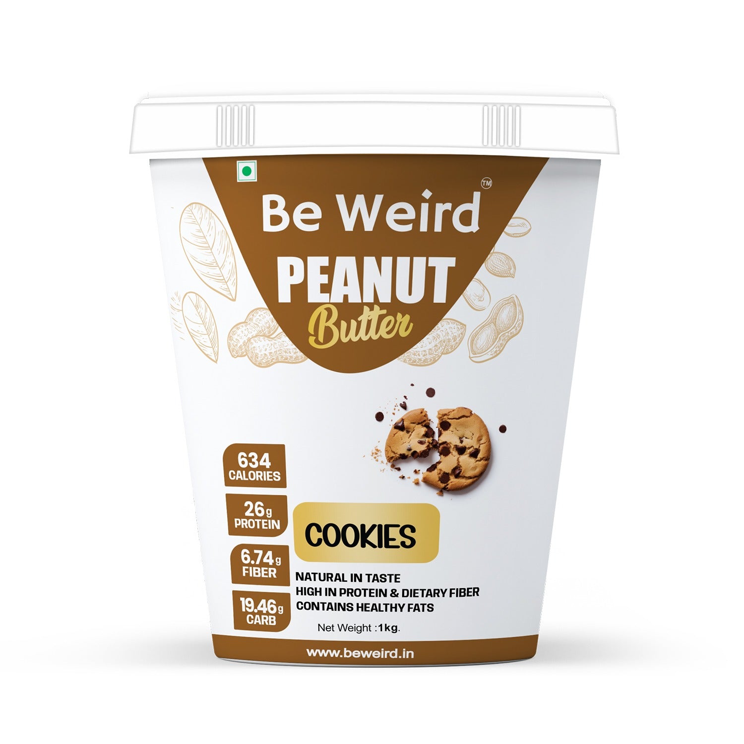 Be Weird Peanut Butter Cookies