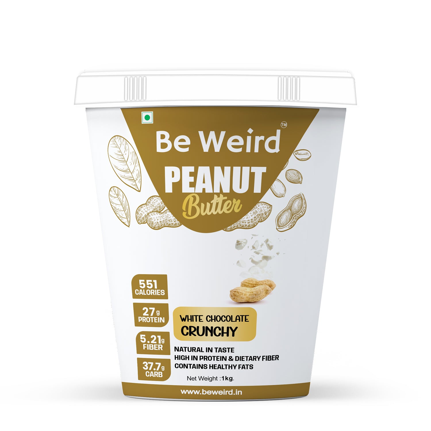 Be Weird Peanut Butter White Chocolate