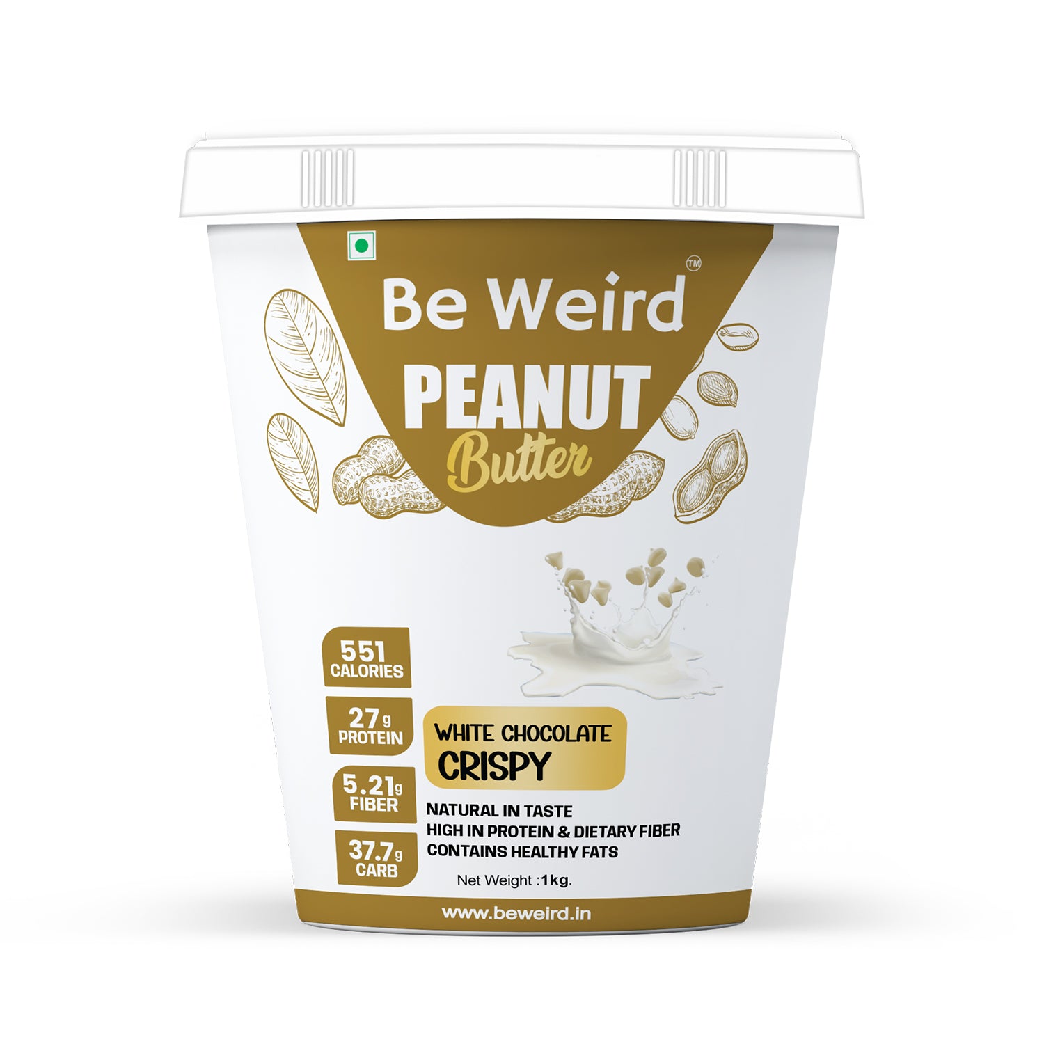 Be Weird Peanut Butter White Chocolate
