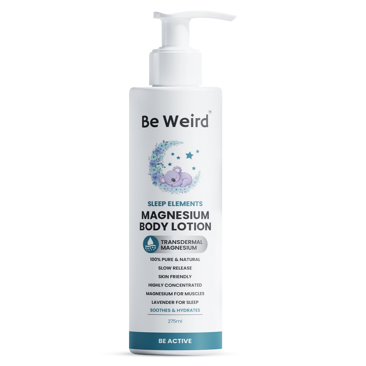 Be Weird Sleep Elements Magnesium Body Lotion