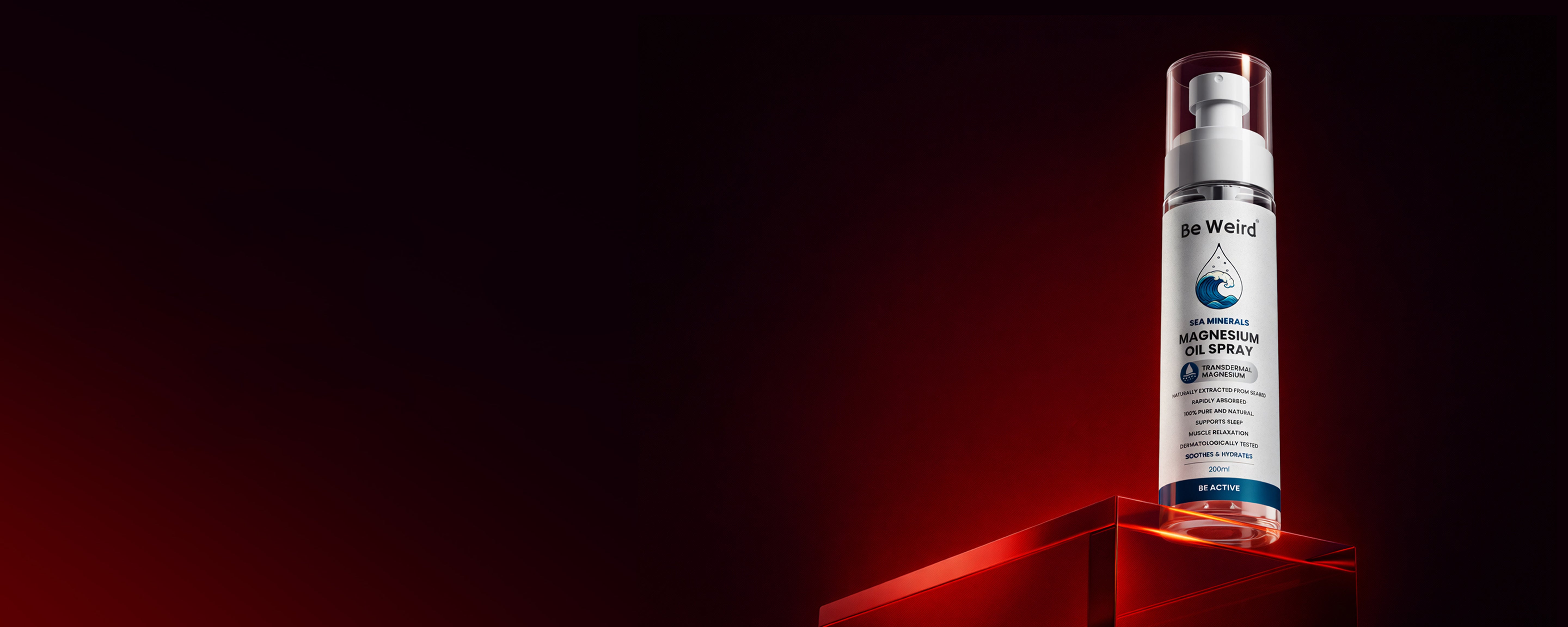 <p>Spray the Calm Feel the Relief<br/></p>